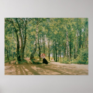 At the Summer Cottage, 1894 Poster