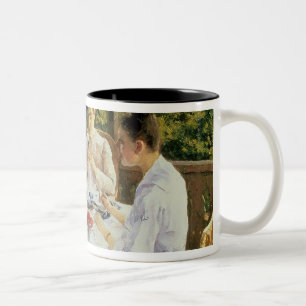 At the Tea-Table, 1888 Two-Tone Coffee Mug