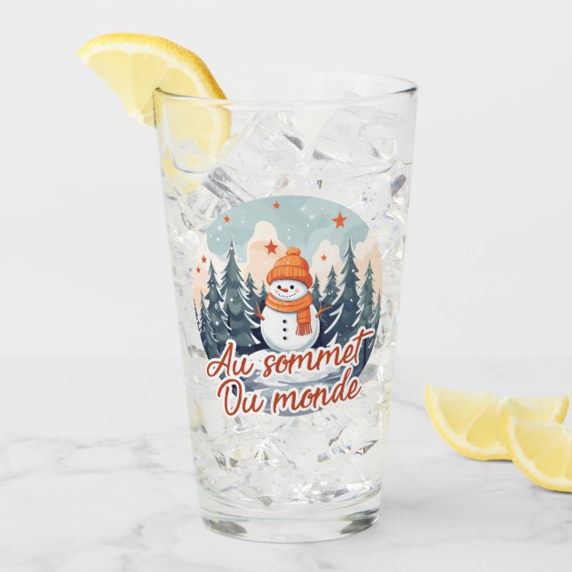 At the top of the world glass (Front Ice)