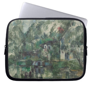 At the Water's Edge, c. 1890 (oil on can Laptop Sleeve