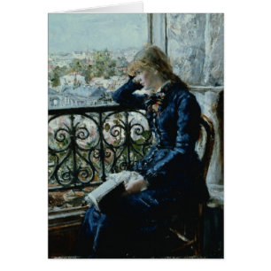 At the Window, 1881