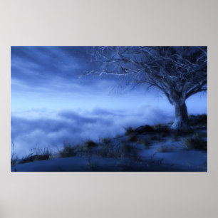 At World's Edge (Winter) Poster