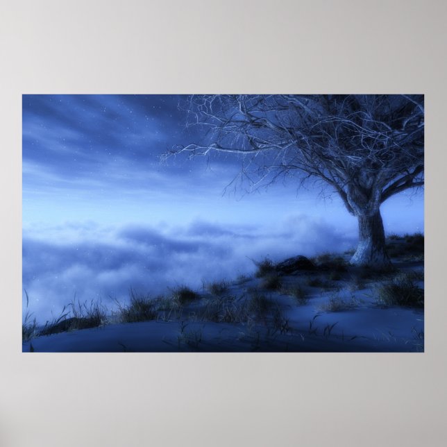 At World's Edge (Winter) Poster (Front)