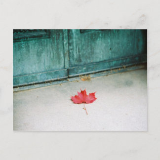 At your doorstep postcard