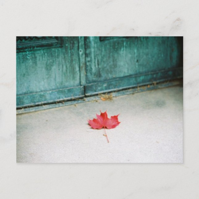 At your doorstep postcard (Front)