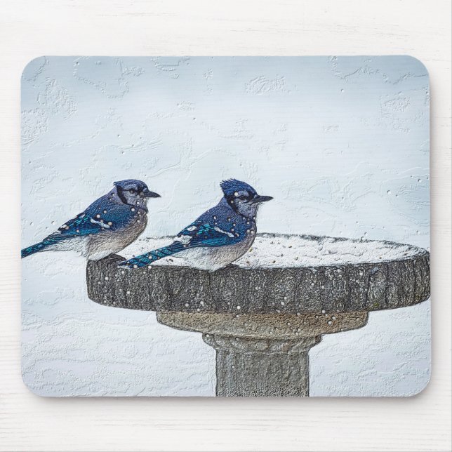 At Your Side Through The Storm Mouse Mat (Front)
