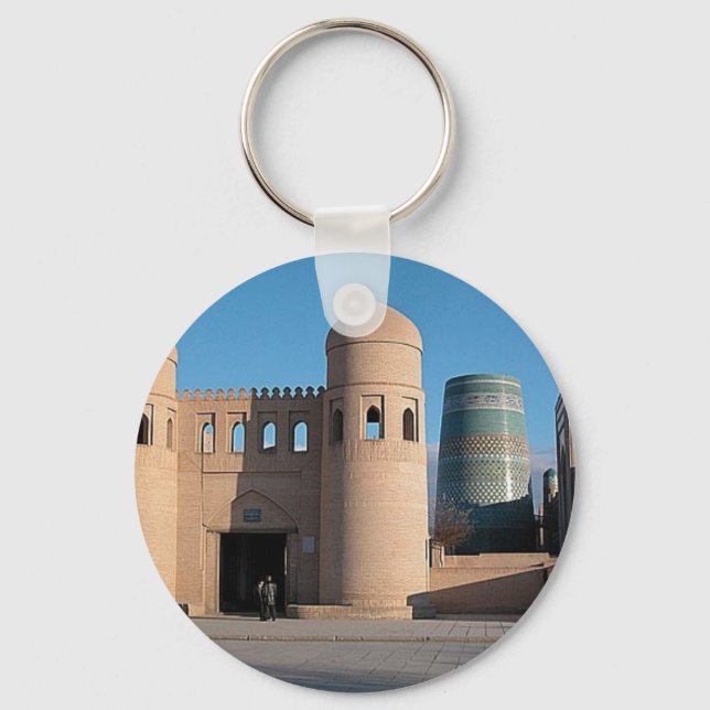 Ata Darvaza Gate Key Ring (Front)