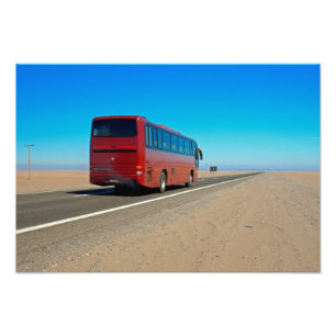 Atacama bus, Chile Photo Print