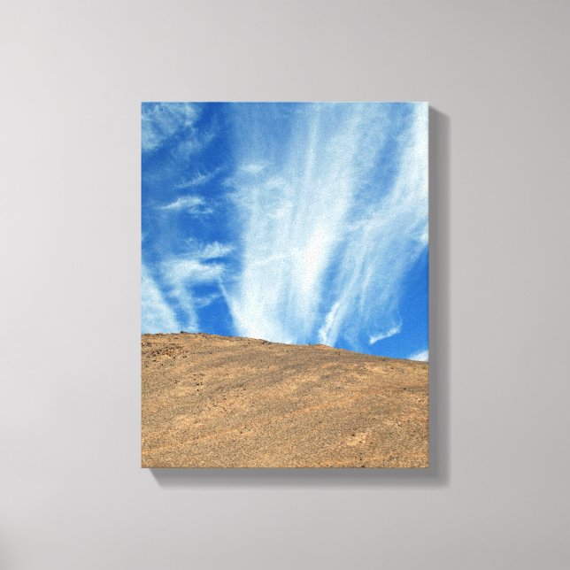 Atacama clouds canvas print (Front)