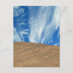 Atacama clouds postcard