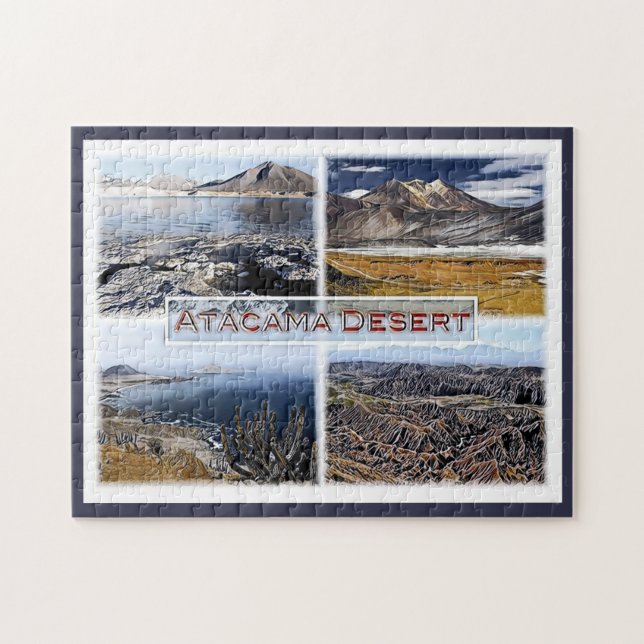 Atacama Desert - Chile - Mosaic - Jigsaw Puzzle (Horizontal)