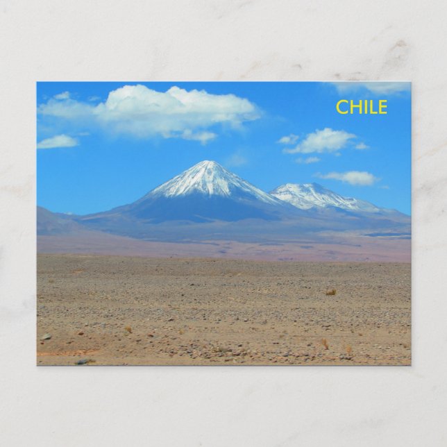 Atacama Desert, Chile Postcard (Front)