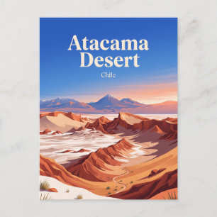 Atacama Desert Chile Postcard