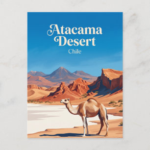 Atacama Desert Chile Postcard
