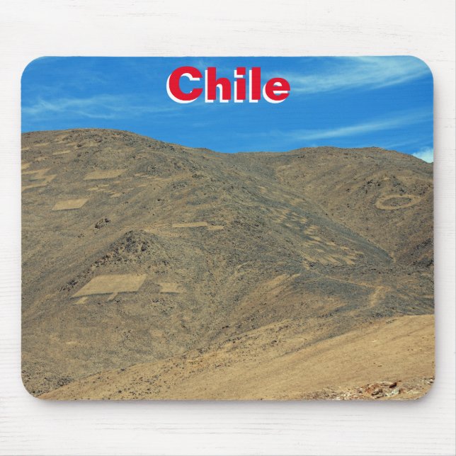 Atacama Desert geoglyphs Chile Mouse Mat (Front)