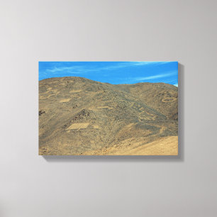 Atacama geoglyphs canvas print