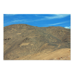 Atacama geoglyphs photo print
