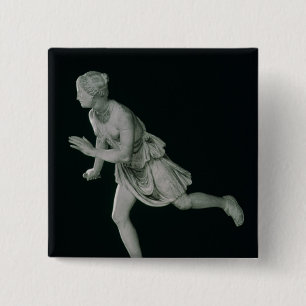 Atalanta 15 Cm Square Badge