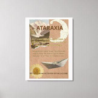 Ataraxia Stretched Canvas Print