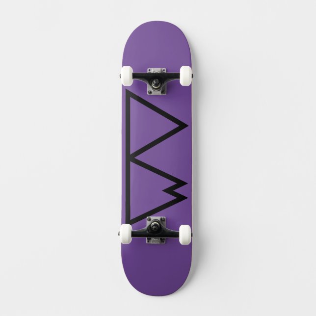 ATARI+MARI Logo Skateboard (Front)