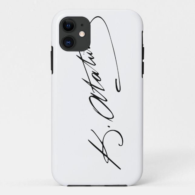 Ataturk Case-Mate iPhone Case (Back)