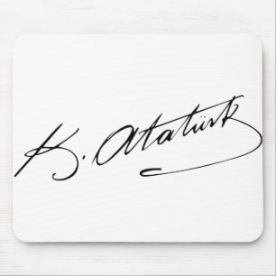 Ataturk Mouse Mat