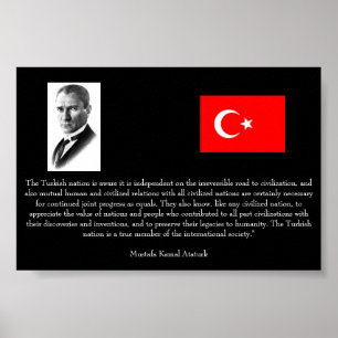 Ataturk - On Turkey and Int'l Society Poster