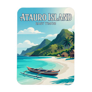 Atauro Island East Timor Magnet