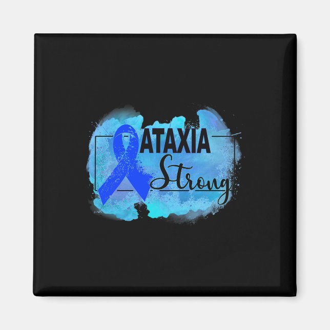 Ataxia Awareness 3  Magnet (Front)