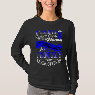 Ataxia Awareness Family Warrior Support T-Shirt