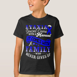 Ataxia Awareness Family Warrior Support  T-Shirt