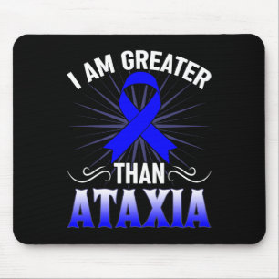 Ataxia Awareness Neurological Sign Hemiataxia Blue Mouse Mat