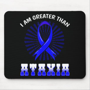 Ataxia Awareness Neurological Sign Hemiataxia Blue Mouse Mat