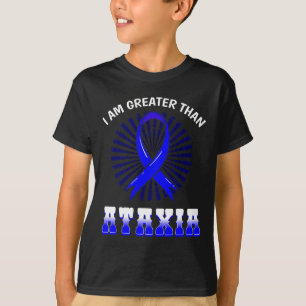 Ataxia Awareness Neurological Sign Hemiataxia Blue T-Shirt