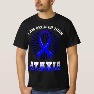 Ataxia Awareness Neurological Sign Hemiataxia Blue T-Shirt