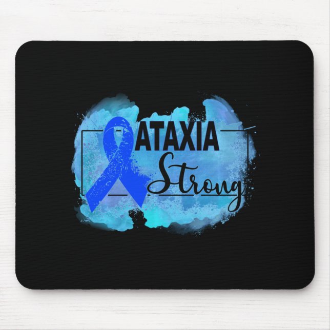 Ataxia awareness Pullover Hoodie150  Mouse Mat (Front)