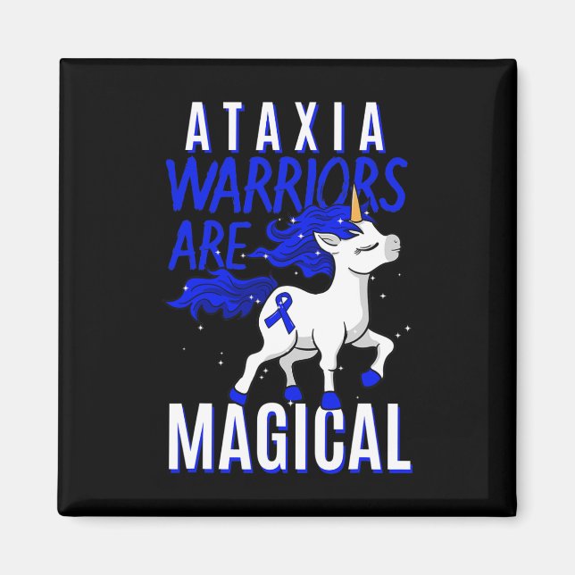 Ataxia Movement Disorder Dystaxia Friedreich's Uni Magnet (Front)