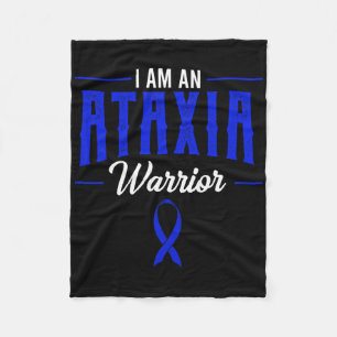Ataxia Movement Disorder Dystaxia Friedreich's War Fleece Blanket