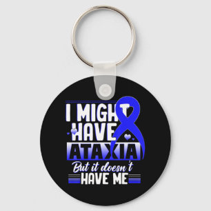 Ataxia Neurological Sign Hemiataxia Blue Ribbon Ne Key Ring