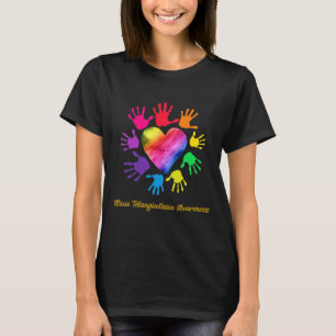 Ataxia Telangiectasia Awareness Hands Ataxia Telan T-Shirt