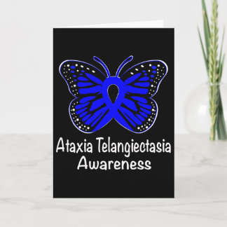 Ataxia Telangiectasia Awareness Warrior Support Bl Card
