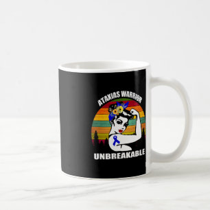Ataxia warrior awareness automatic support gift coffee mug