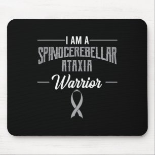 Ataxia Warrior Awareness Ribbon Sca Patient Mouse Mat