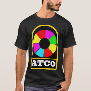 ATCO RECORDS VINYL STICKER AND SHIRT  Classic T-Sh