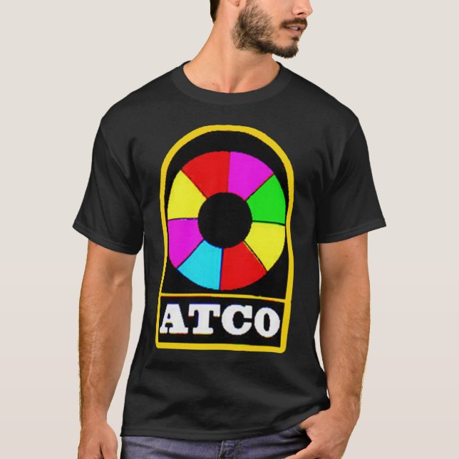 ATCO RECORDS VINYL STICKER AND SHIRT  Classic T-Sh (Front)