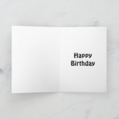 Ate the cake birthday card (Inside)
