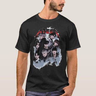 ATEEZ - Vintage 80&x27;s Rock Bootleg Active T-Shi T-Shirt