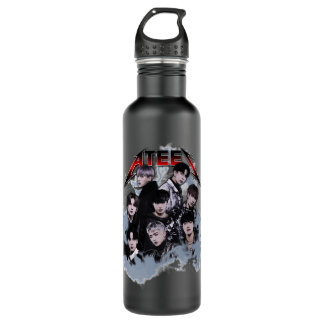 ATEEZ - Vintage 80s Rock Bootleg Active 710 Ml Water Bottle