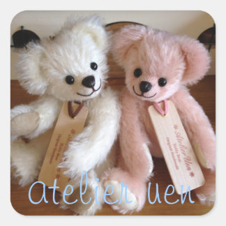 Atelier Uen Original Kakushi (Futari) Square Sticker