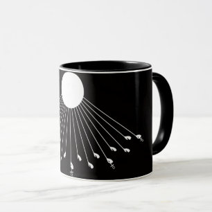 Aten God's true symbol coffee mug